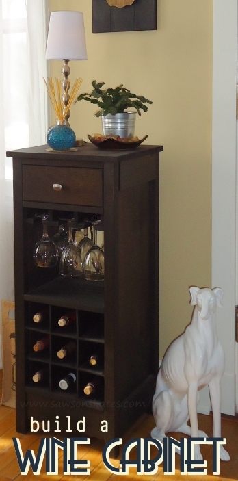 How to build a DIY Wine Cabinet - Free Plans