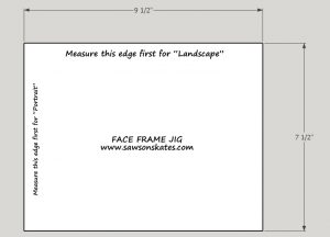 How to make a no miter cut frame free plans