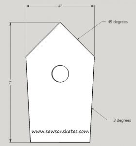 Diy Birdhouse Address Plaque