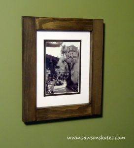 How to make a no miter cut frame free plans