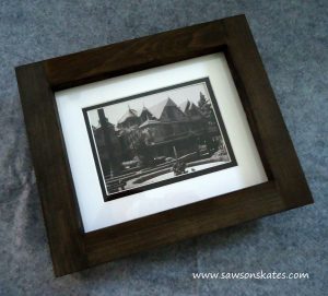 How to make a no miter cut frame free plans