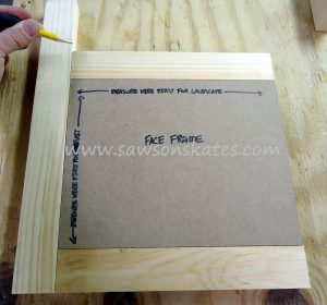 How to make frame without miter cuts free plans