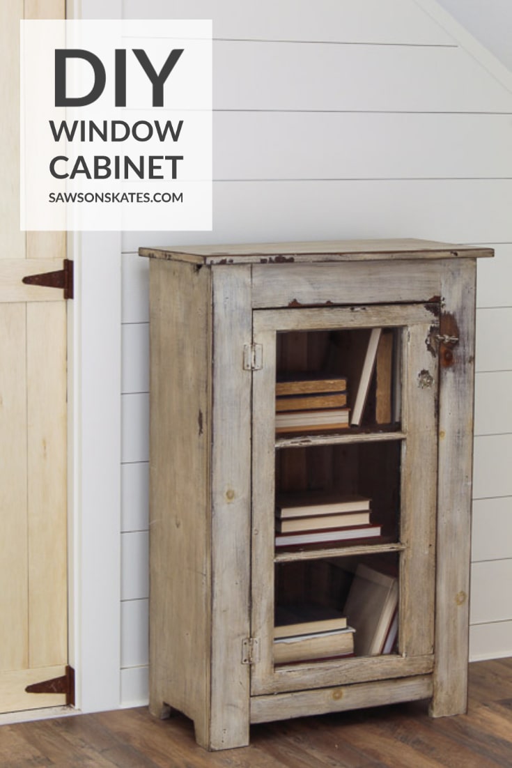 DIY Old Window (Rustic + Reclaimed) Saws on Skates®