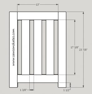 Dog Gate measurements