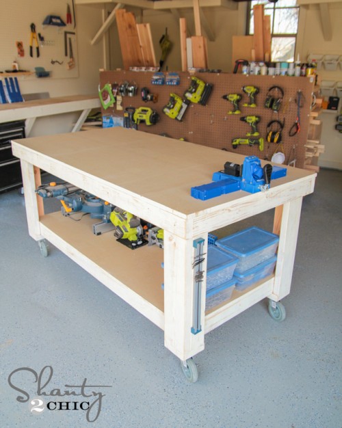 small space workbench