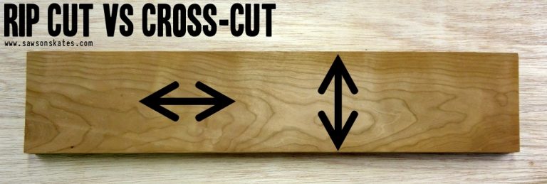 Workshop Words – Rip-Cut vs Cross-Cut