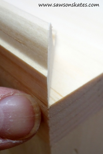 how to miter cut 1