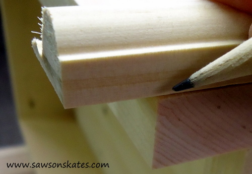 how to miter cut 4