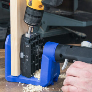 Drilling pocket holes