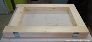 DIY Folding Workbench Plan - Install second set of hinges