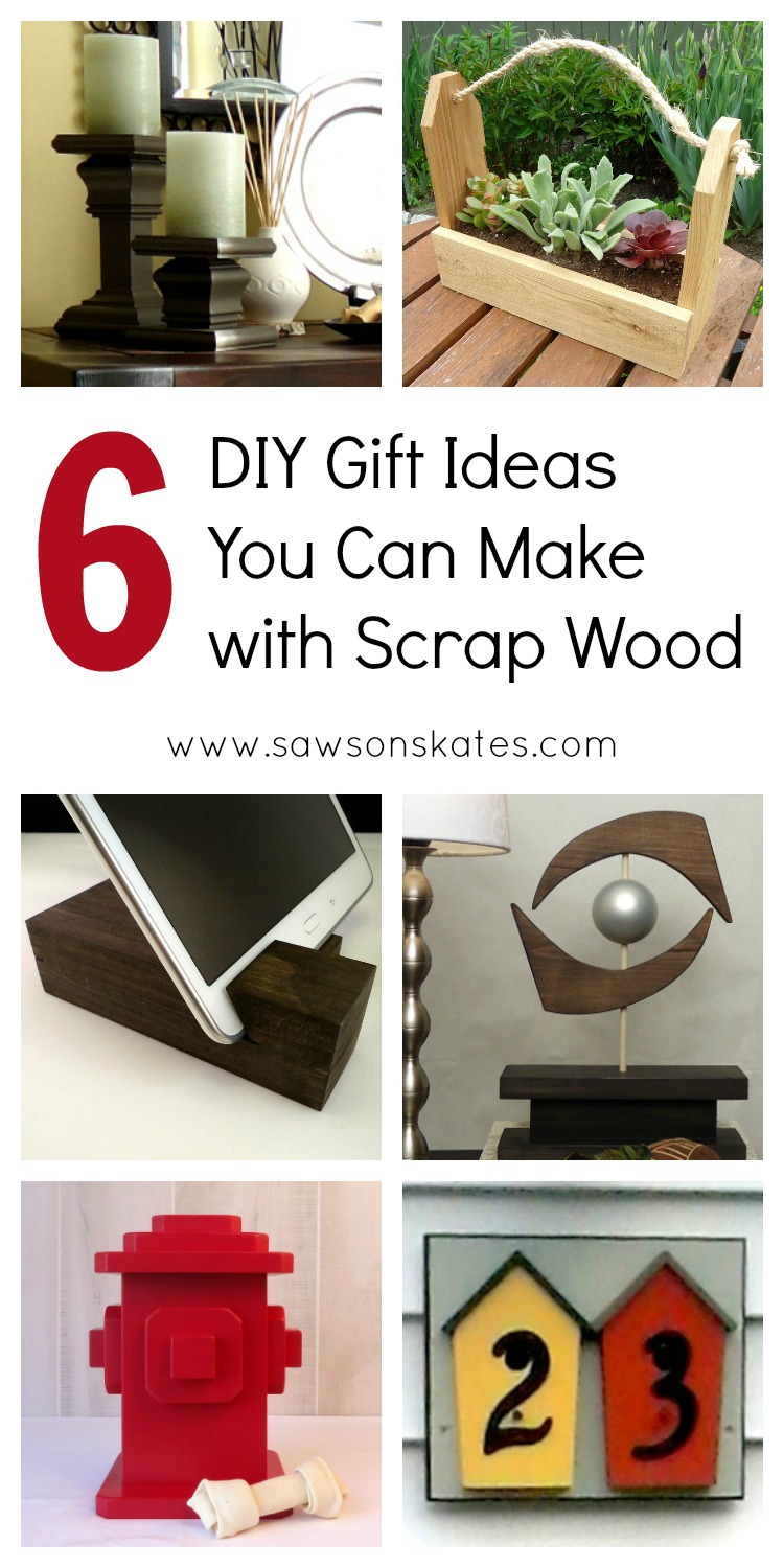 6 scrap wood diy gift ideas pin