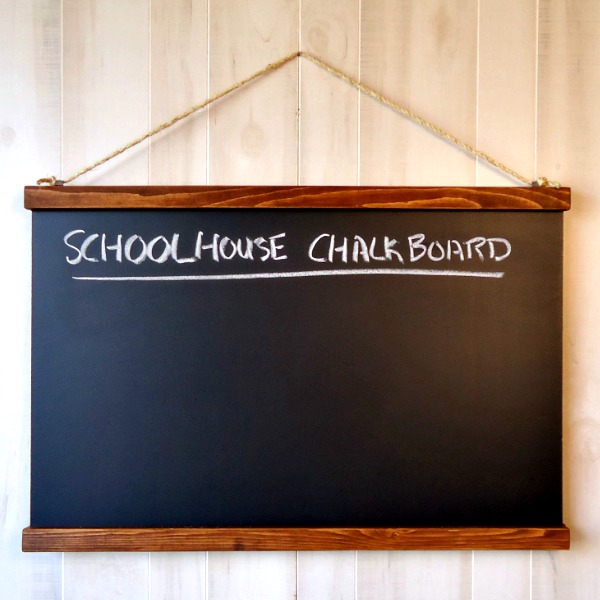 DIY Knockoff Schoolhouse Chalkboard