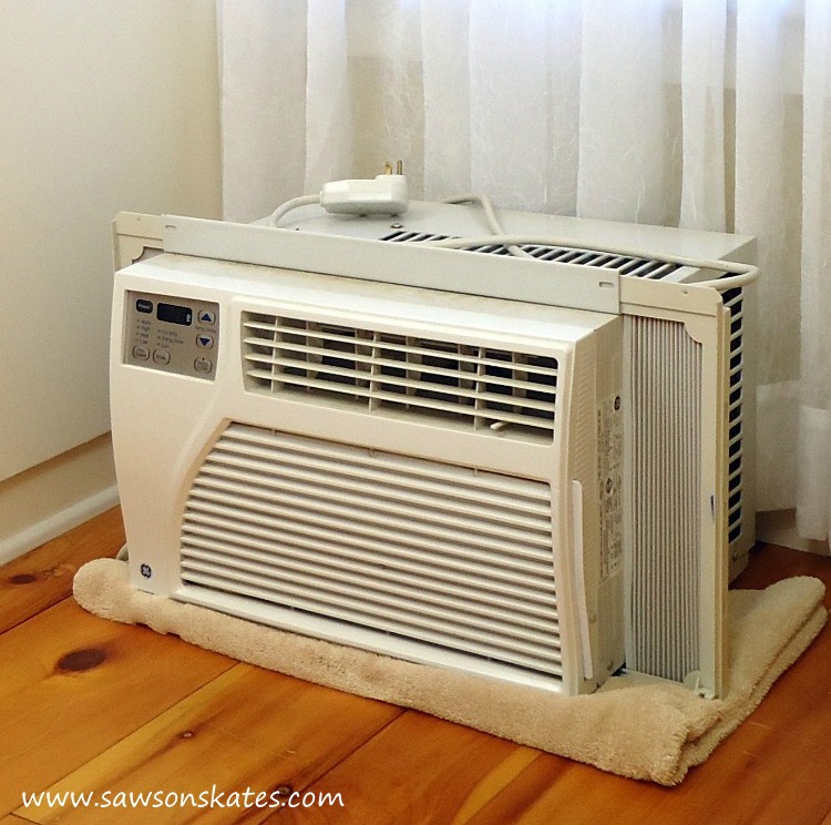 The “coolest” dresser ever! This DIY dresser hides an air conditioner when not in use! Plans at www.sawsonskates.com