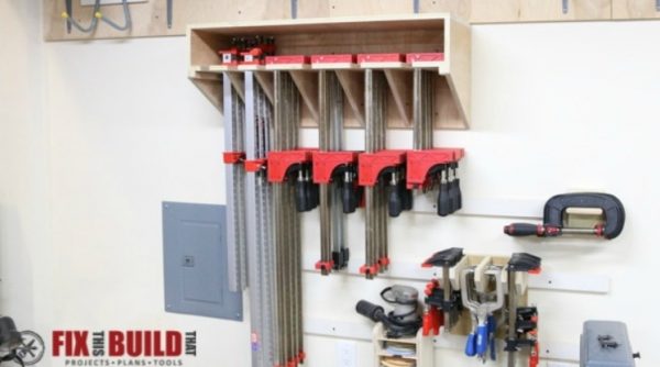 7 Clever Clamp Storage Ideas for a Small Workshop