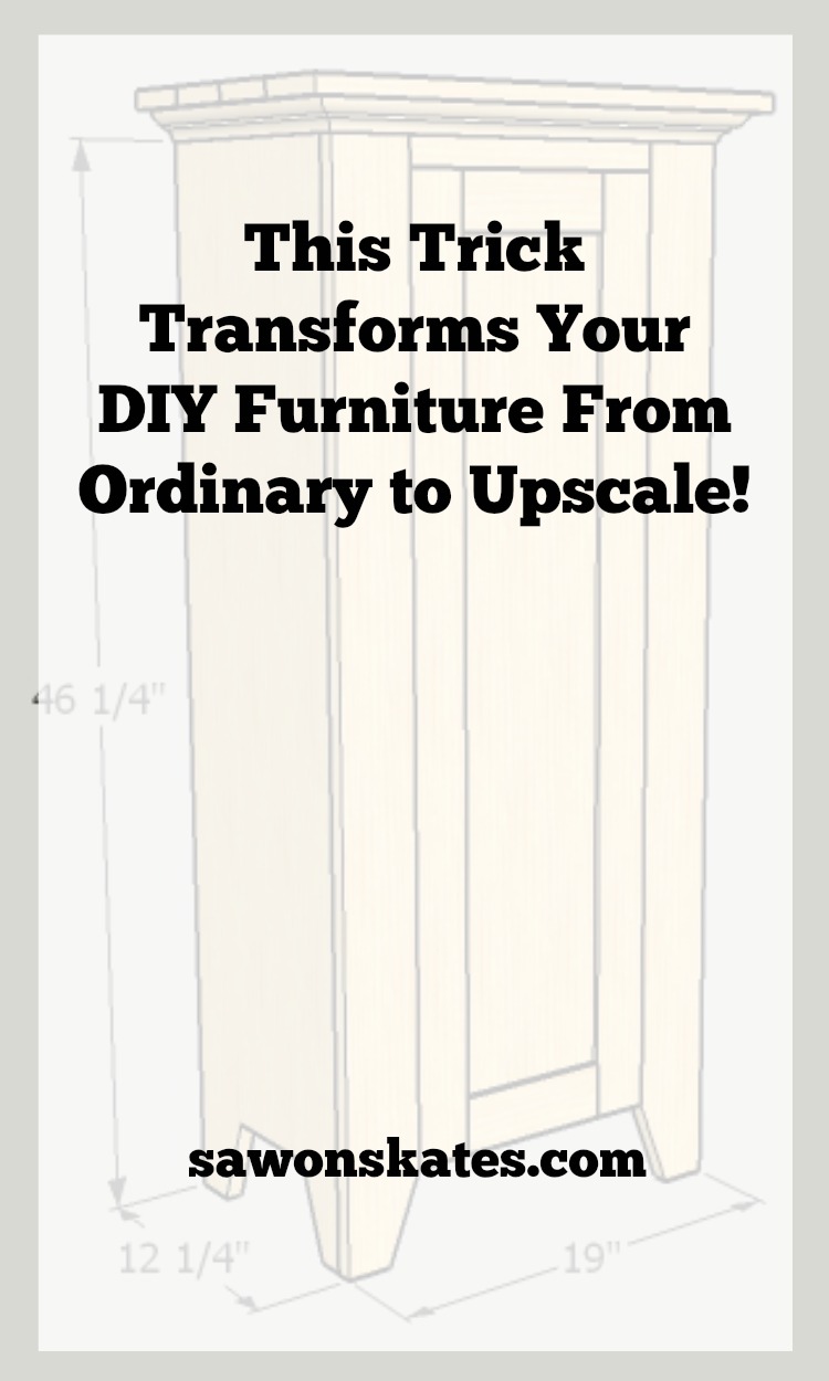 Looking for ideas to add style and give your DIY furniture an up scale look? Add a book-matched panel! Learn how to make them with this easy tutorial.