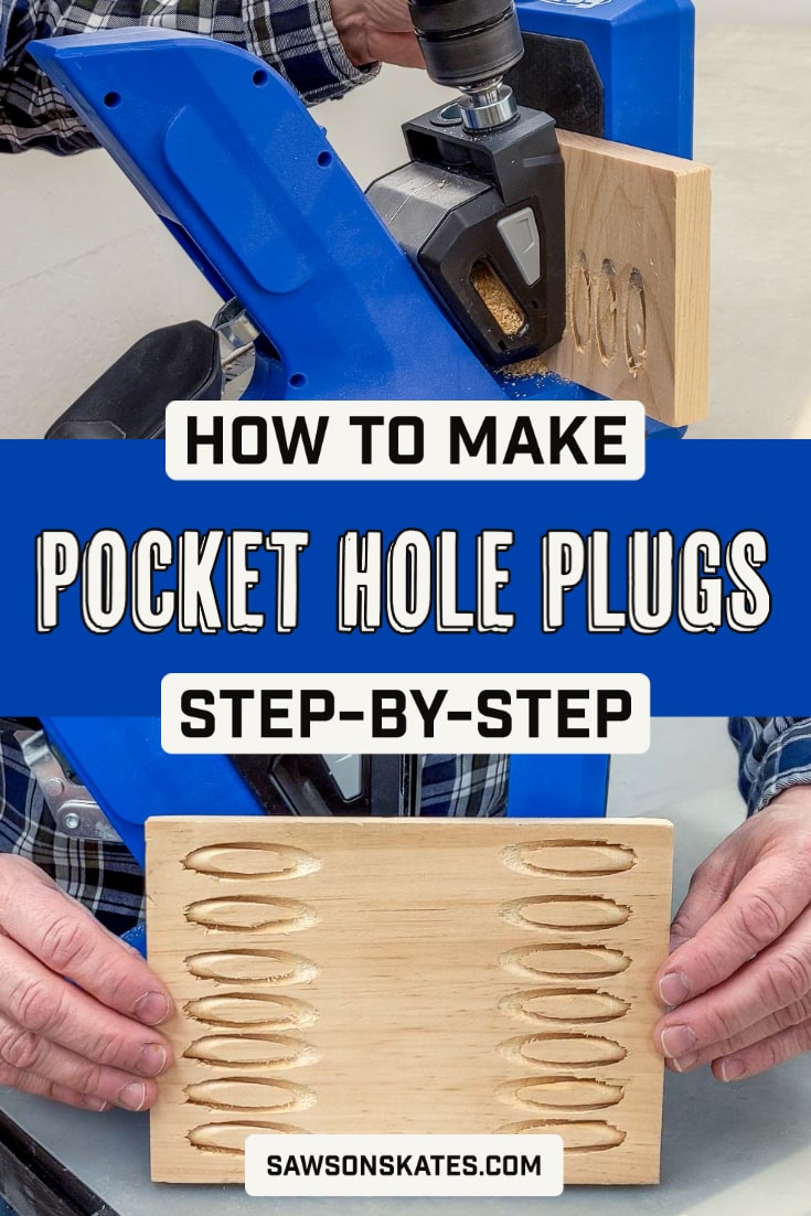 How to Make Pocket Hole Plugs (StepbyStep Guide) Saws on Skates®