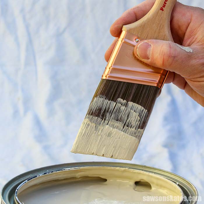 My grandpa taught me the best way to clean paint brushes! Now I'm sharing his proven tips for effortlessly washing latex paint off paint brushes with you.