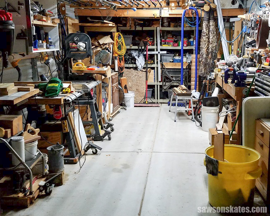 A small workshop can feel cramped, but with a few clever tips your shop will feel bigger, DIYing will be easier and shop time will be more enjoyable.