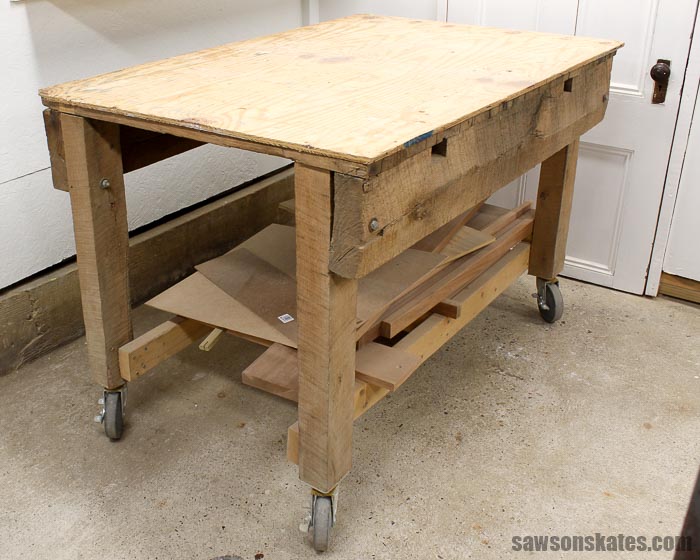 Ultimate Workbench for a Small Workshop - my old workbench was old, tired and big