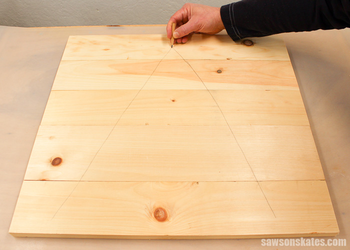 Pocket Hole Tips for Edge Joints - use a cabinetmaker's triangle to properly orient boards