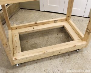 DIY Flip Top Workbench Cart (Free Plans) | Saws on Skates®