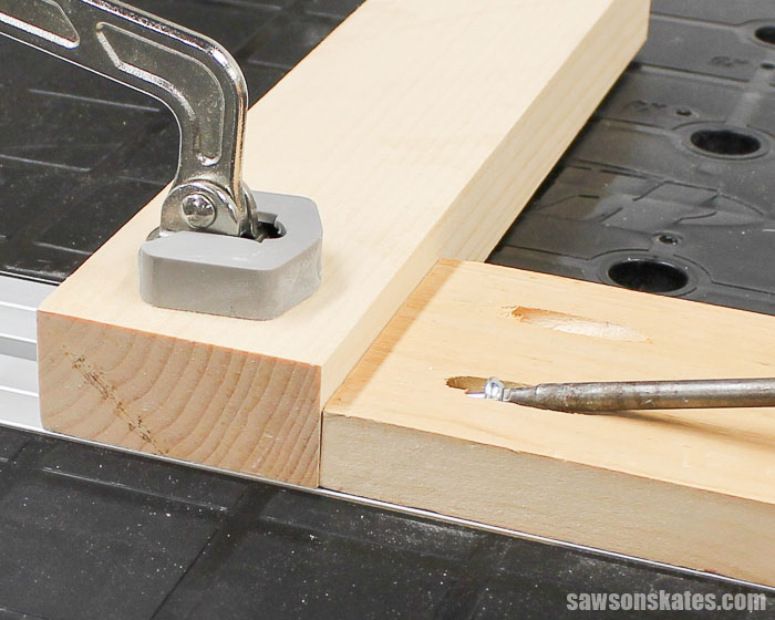 Pocket Hole Joints - There’s a simple “rule” to remember when joining different thicknesses and that rule is “Think Thin”