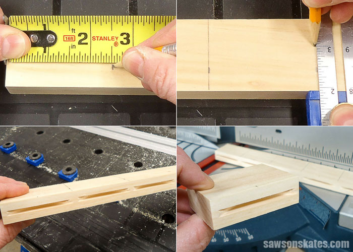 A wood table top can be attached with DIY table top fasteners
