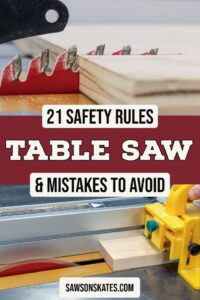 Table saws are handy, but they can be dangerous to use. Brush up on the top safety rules and learn strategies to avoid common mistakes.