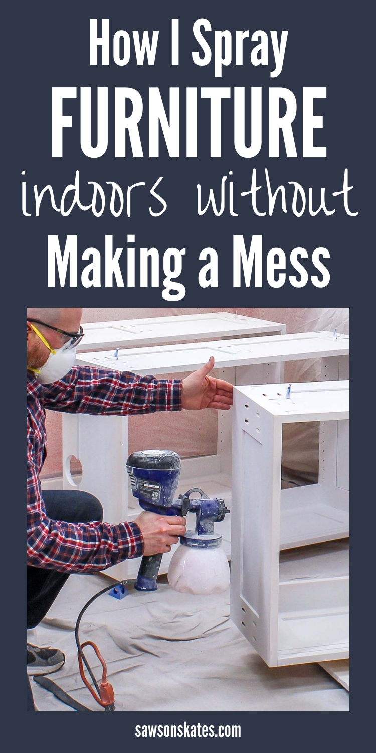 spraypaintfurnitureindoorspin Saws on Skates