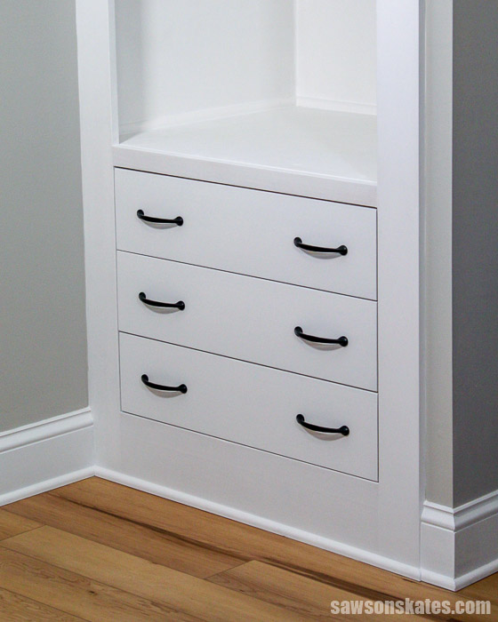 How to build a cabinet drawer