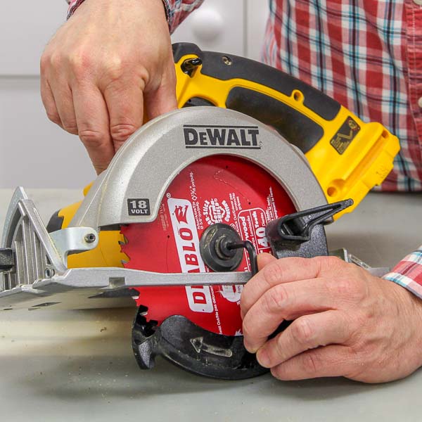 How to Change a Circular Saw Blade (+ Blade Direction)