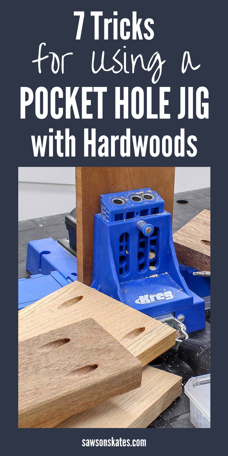 7 Tips for Using a Pocket Hole Jig with Hardwoods Saws on Skates®