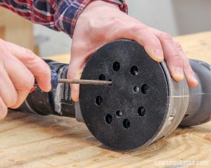 The Fix for Sanding Discs that Won’t Stick to Your Sander