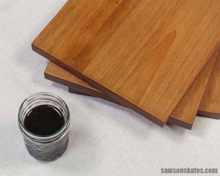 Make your own wood stain from black walnuts! This water-based stain is natural, easy to make, and a simple way for anyone to enhance the beauty of wood.