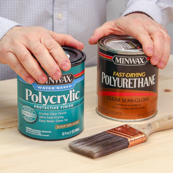 Polycrylic vs polyurethane