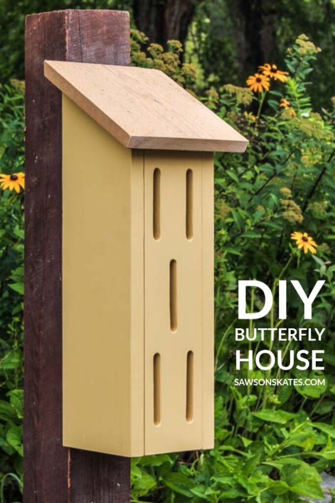 DIY Butterfly House Plans Easy Charming Saws On Skates 