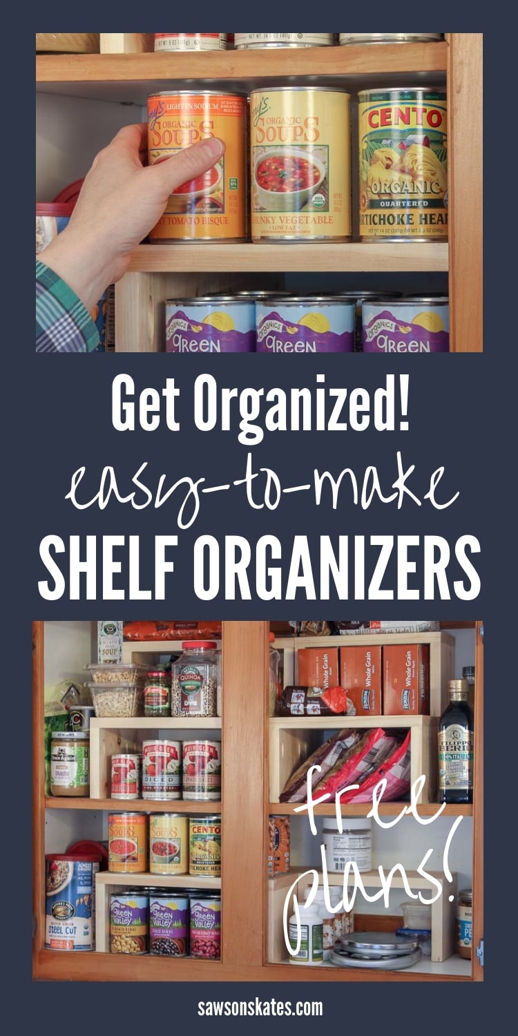 DIY Organizer Shelf (Cheap + Easy) Saws on Skates®