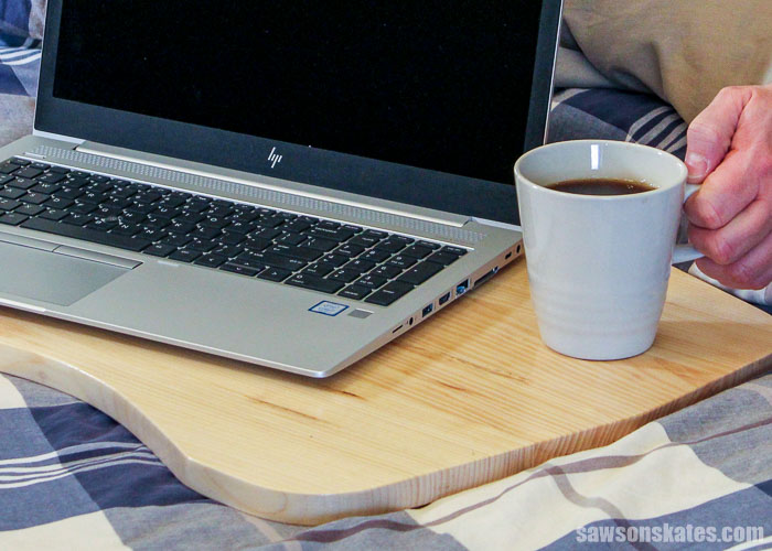 DIY Lap Desk (Cheap, Easy + Stylish) Saws on Skates®