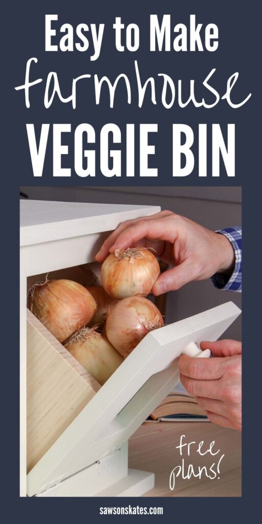 DIY Vegetable Bin Plans (w/Tilt-Out Drawers)