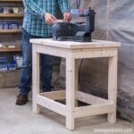 Homemade Machine Stand DIY Power Tool Stand (Simple + Sturdy) | Saws on Skates®