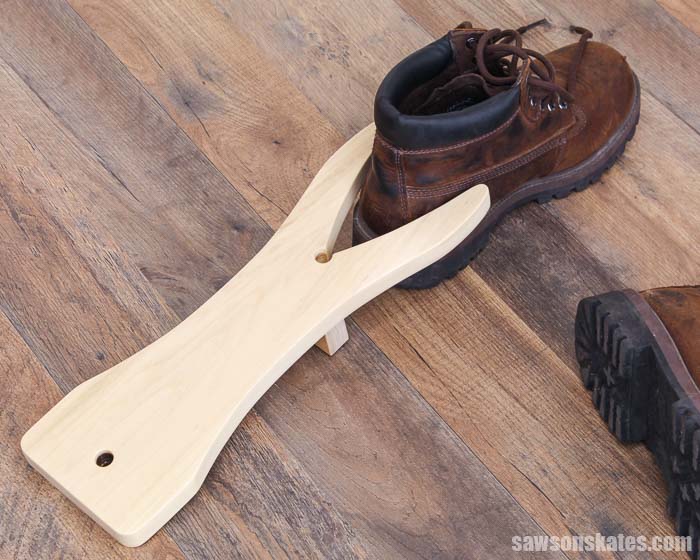 DIY Boot Jack (Wooden Shoe Remover Plans)