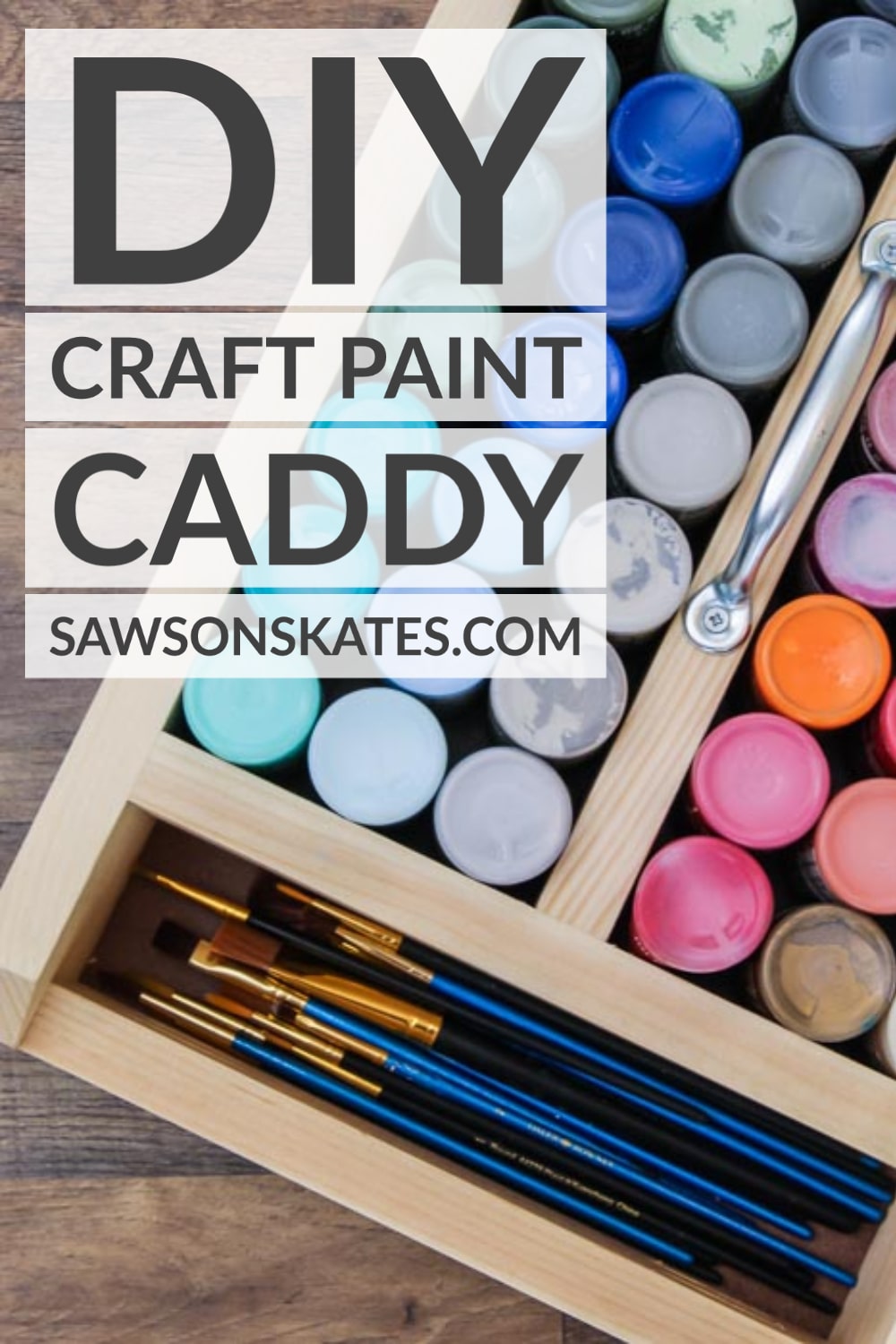 diycraftpaintstoragecaddypin10 Saws on Skates