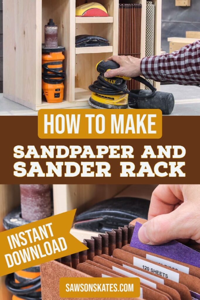 How to Make a Sandpaper Organizer - I Like To Make Stuff