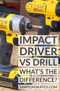 An impact driver and a drill look similar, but there are some big differences between them. Learn the differences in this side-by-side tool comparison so you choose the right one for your project.