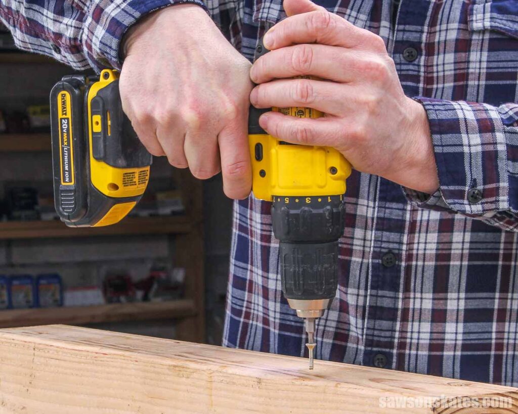 How to Use a Drill (Tips & Techniques) | Saws on Skates®