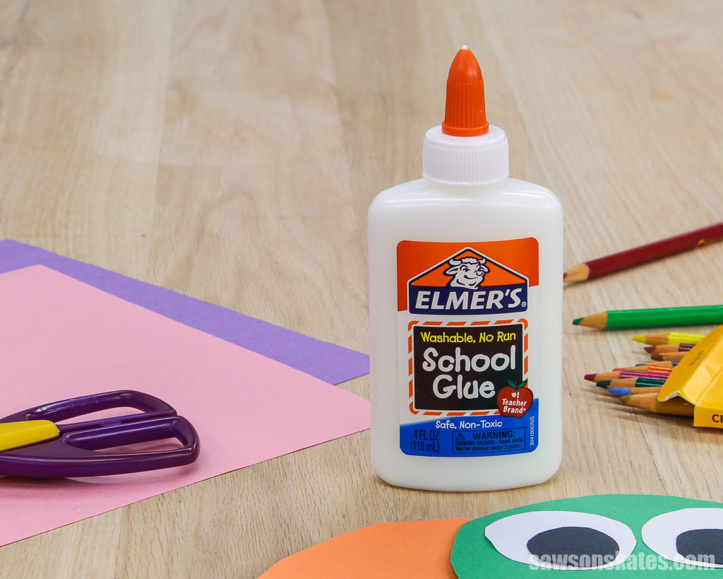 A Facelift for Elmer's Wood Glue. Adding an eye-catching shrink