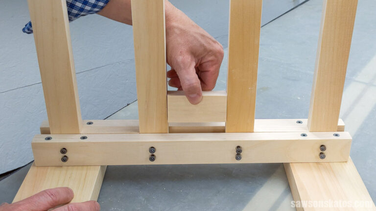 DIY Boot Rack (Easy to Make + Only 2 Tools) | Saws on Skates®