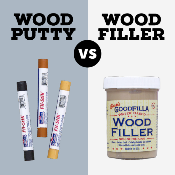Wood Putty vs Wood Filler (Which to Use & Why)