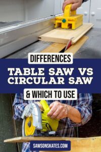 Table saws and circular saws are both versatile tools, but they each have their own unique benefits. In this article, we'll explore the differences between them and help you decide which one is right for your project!