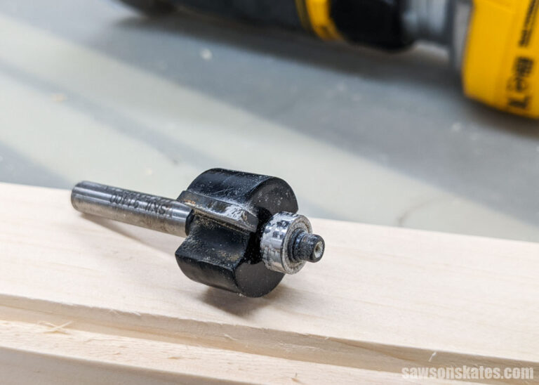 Using Trim Router To Make Rabbet How to Get into Woodworking Without a Table Saw | Saws on Skates®